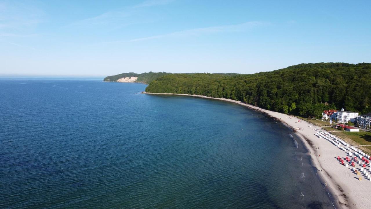 Strandvilla Gudrun Zur Meerseite Mit Balkon Binz Extérieur photo